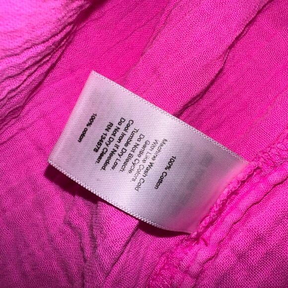 Vineyard Vines Seastitch Double Gauze Flutter Sleeve Dress Small - Picture 3 of 8